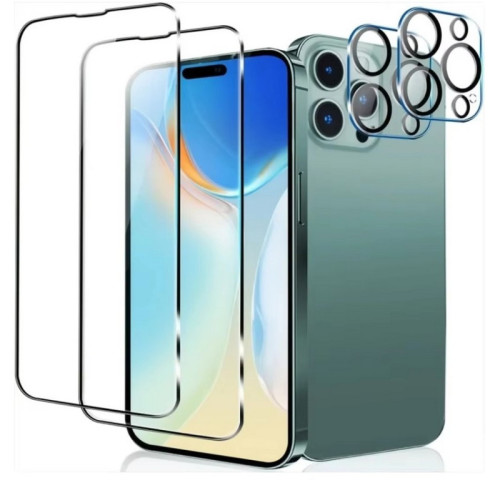 Realme Narzo N63 -2 verre trempé Protection écran et Objectif Caméra pour Realme Narzo N63